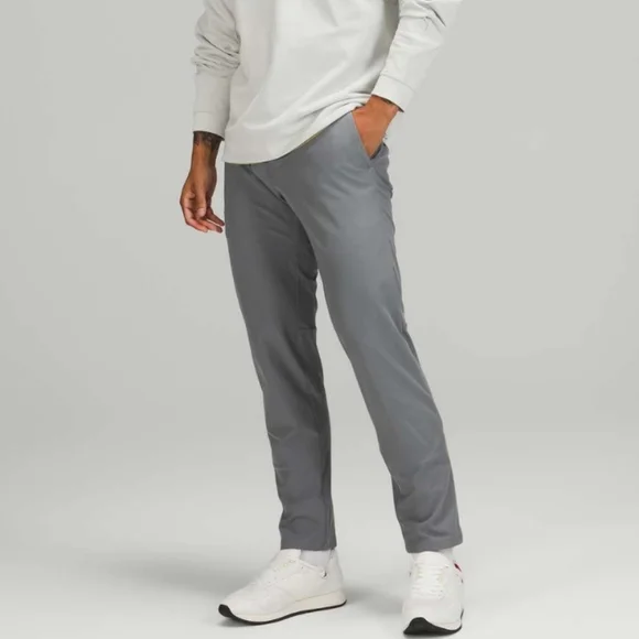 Lululemon Commission Classic Pant Warpstreme Asphalt Grey 36"×30.5"